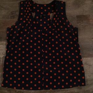 Button up tank silky shirt